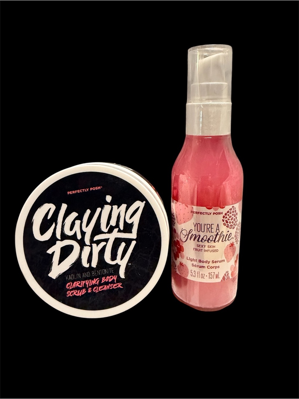 Perfectly Posh Claying Dirty and You’re a smoothie N24